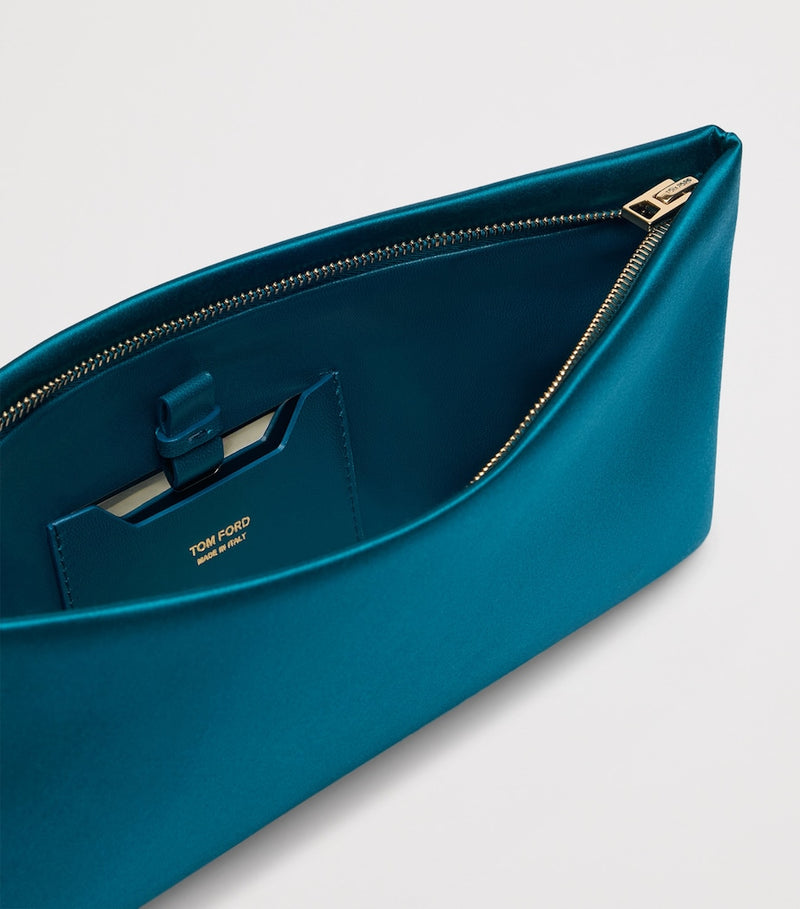 TOM FORD satin ring clutch - British product