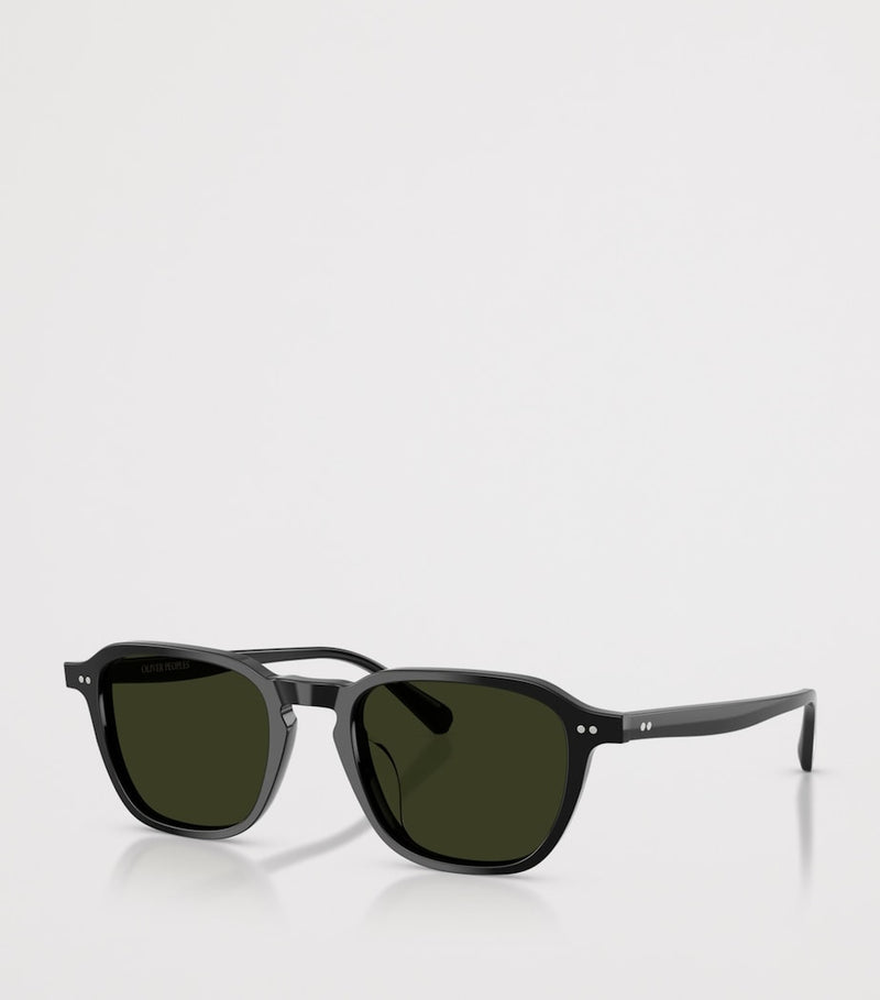Oliver Peoples Emryn irregular sunglasses acetate frame, imported from the UK