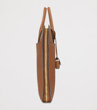 Saint Laurent Sac Du Jour leather briefcase with padlock, imported from the UK