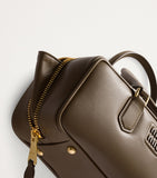 Miu Miu Arcadie leather top-handle bag, imported from the UK