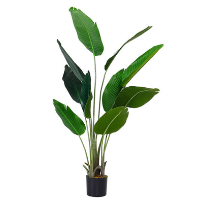 Superdrug Artificial Banana Leaf Tree with Pot, 160cm Height- Buy online at McGrocer