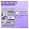 Garnier Moisture Bomb Lavender Hyaluronic Acid sheet mask 28g, UK version