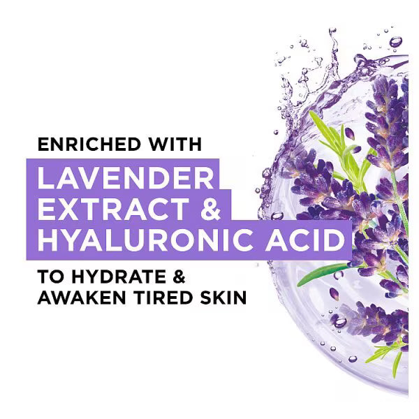 Garnier Moisture Bomb Lavender Hyaluronic Acid sheet mask 28g, UK version