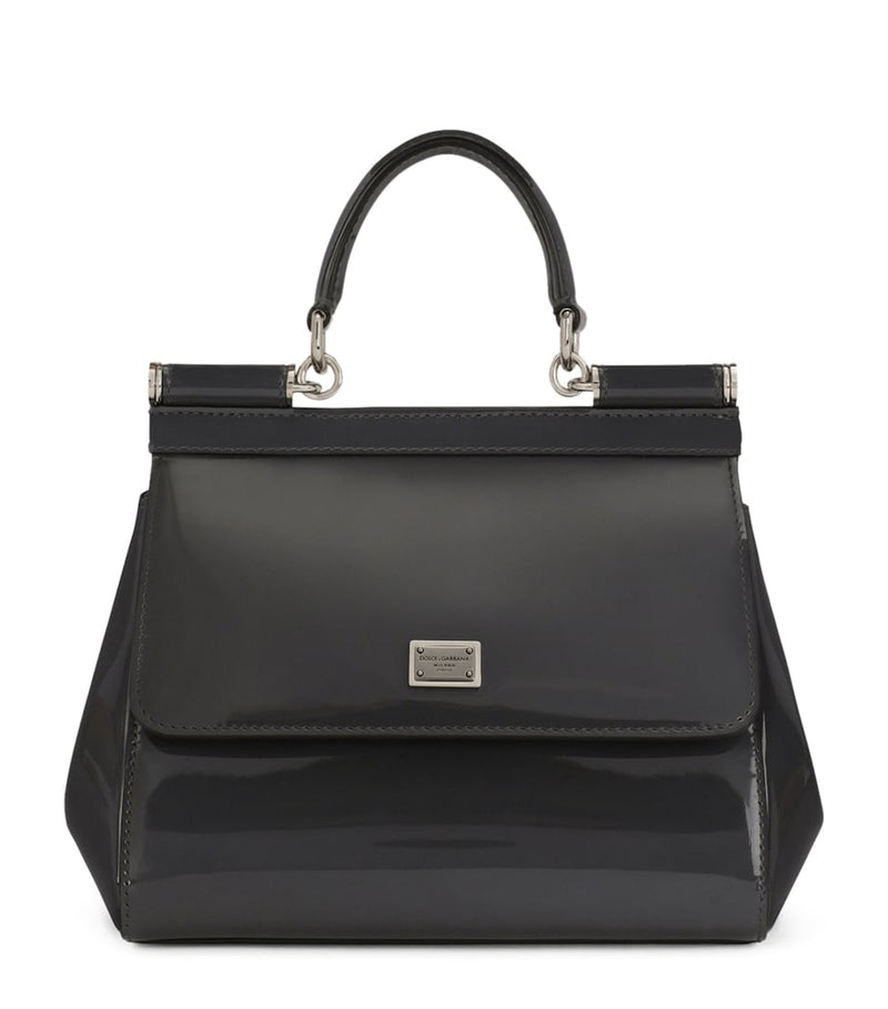 Dolce&Gabbana Sicily top-handle leather bag Kim Kardashian - British product