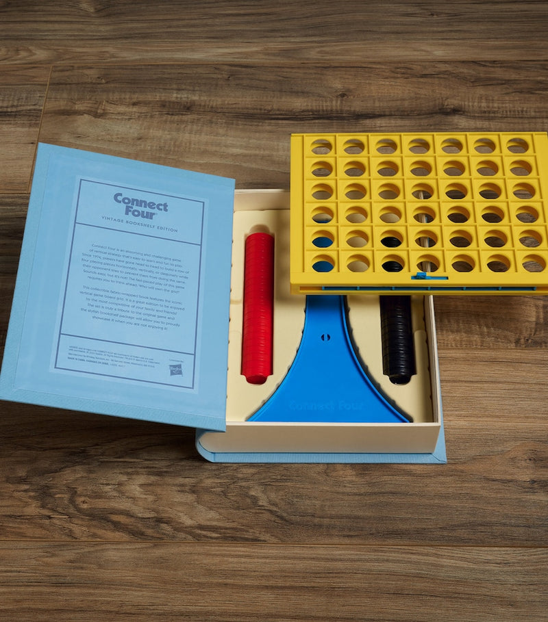 Vintage Bookshelf edition Connect Four board game - British product