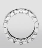 Bvlgari B.zero1 diamond ring 18kt white gold (British brand)