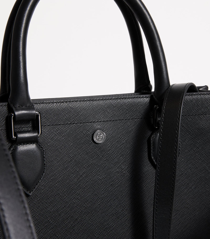 Harrods Saffiano leather tote bag, UK version