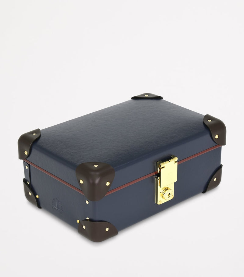 Globe-Trotter Centenary 6-slot watch case in vulcanised fibreboard, British product