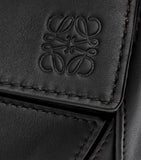 LOEWE small leather woven top-handle bag, UK version