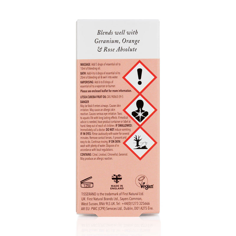 Tisserand May Chang Essential Oil Pure 9ml (British brand)