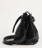 Bottega Veneta Andiamo messenger bag in calfskin with Intrecciato weave (British brand)