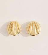 Harrods Chloé Pleats Clip-On Earrings- Buy online at McGrocer