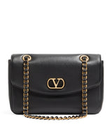 Harrods Valentino Garavani Djuna Lambskin Shoulder Bag- Buy online at McGrocer