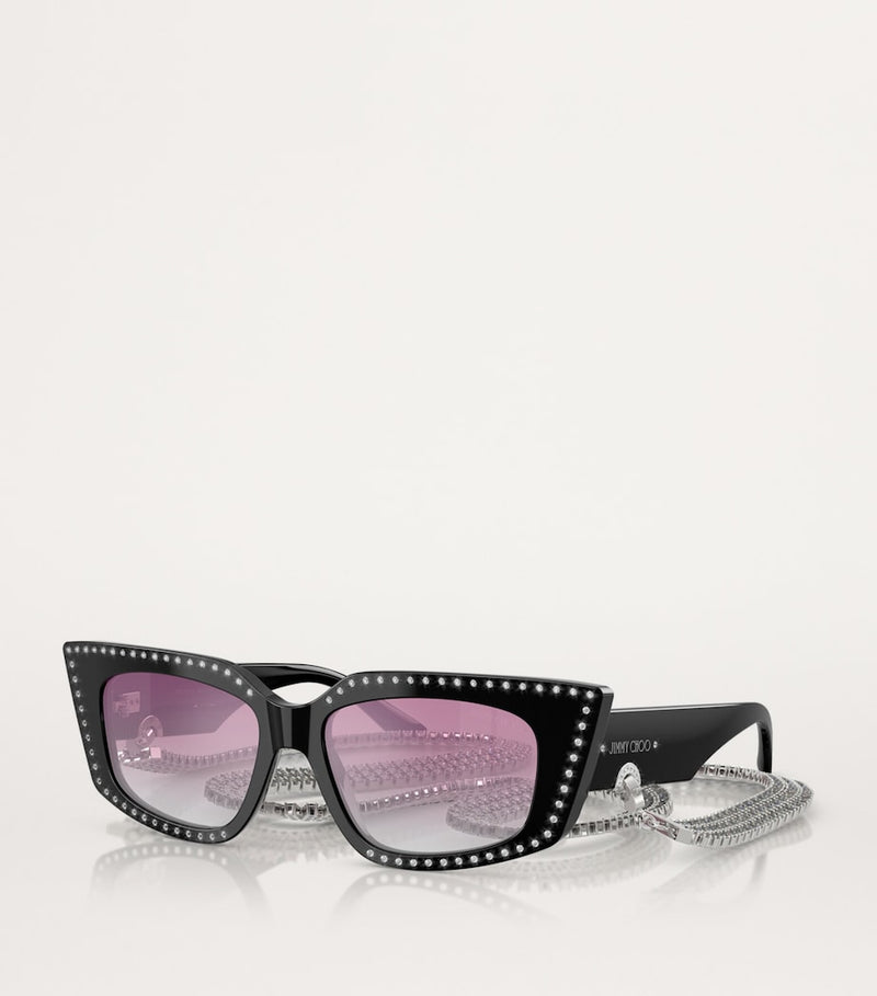 Jimmy Choo JC5033B acetate sunglasses (British brand)