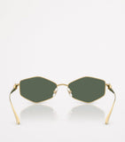 Jimmy Choo Wire Hexagonal Zoey sunglasses, imported from the UK