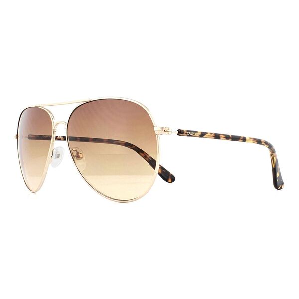 Calvin Klein men's gold gradient sunglasses (British brand)