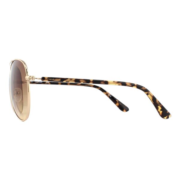 Calvin Klein men's gold gradient sunglasses (British brand)