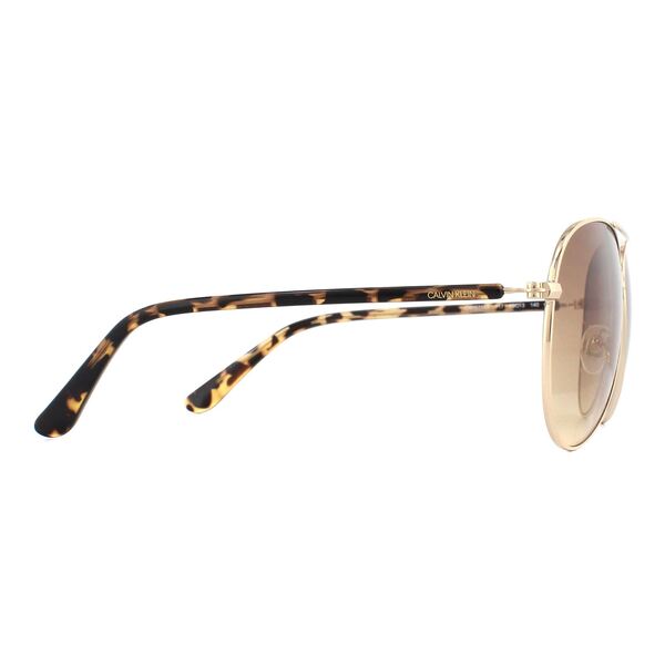 Calvin Klein men's gold gradient sunglasses (British brand)