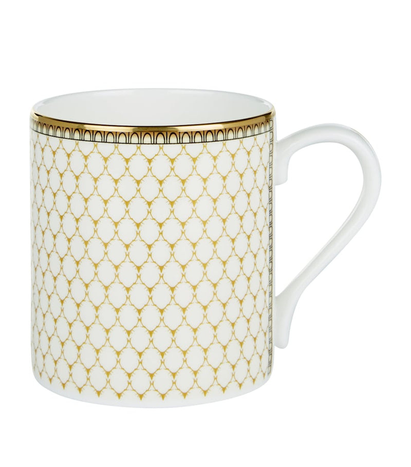 Halcyon Days Antler Trellis China Mug, UK version