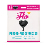 Flo Reusable Period Pants Medium Flow Size Medium