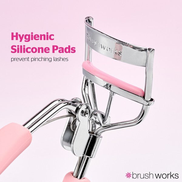 Brushworks pink eyelash curler - British product