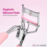 Brushworks pink eyelash curler - British product