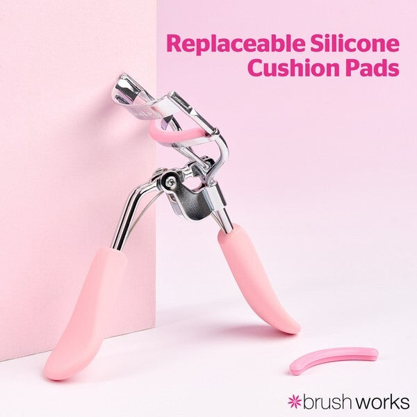 Brushworks pink eyelash curler - British product