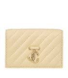 Jimmy Choo Curve Nello leather wallet with monogram, British brand