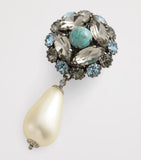 Dolce&Gabbana embellished clip-on earrings - British product