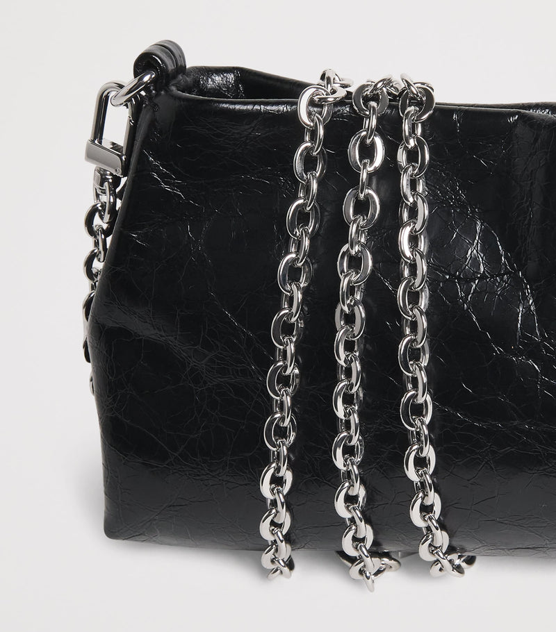 Maje Leather Miss M Clutch Bag, UK version