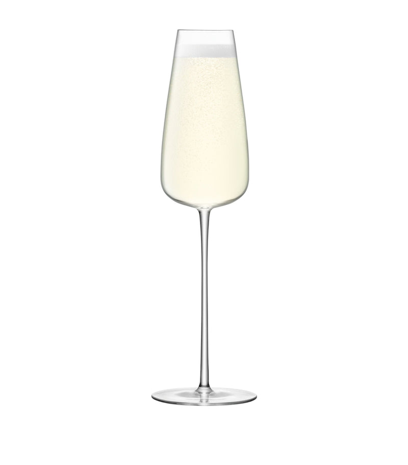 LSA International Wine Culture champagne flutes 330ml, UK version