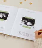 Blush and Gold pregnancy journal - British product