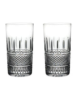 Harrods Waterford Set of 2 Irish Lace Highball Glasses 400ml- Buy online at McGrocer