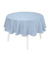 Harrods Le Jacquard Français Linen Damask Tivoli Round Tablecloth (240cm)- Buy online at McGrocer