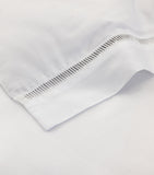 Yves Delorme Colisée Blanc double duvet cover 200cm x 200cm (British brand)