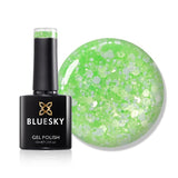 Bluesky gel polish lime green, imported from the UK