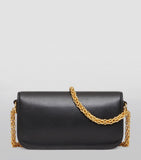 Valentino Garavani small leather Locò shoulder bag, imported from the UK