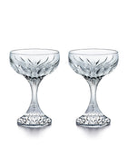 Baccarat Massena coupe glasses set of 2 - British product