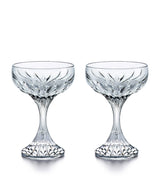 Harrods Baccarat Massena Coupe Set of 2 Champagne Glasses- Buy online at McGrocer