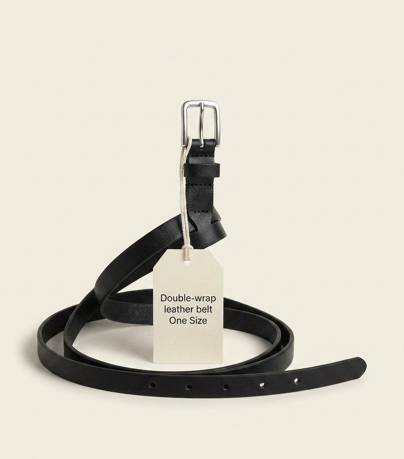 Givenchy leather longline belt, imported from the UK