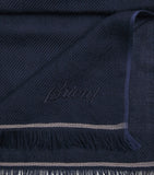 Brioni cashmere fringed scarf 70x200cm (British brand)