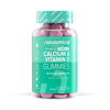Novomins Calcium gummies peach flavour 60, imported from the UK