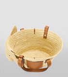 LOEWE small woven elephant basket tote bag, UK version