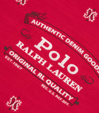 Ralph Lauren cotton logo bandana scarf (British brand)
