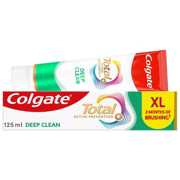 Colgate Total Deep Clean toothpaste 125ml - British product