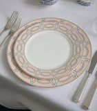 O.W. London Loop dessert plates 21cm, imported from the UK