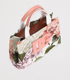 Dolce&Gabbana kids canvas tote bag hydrangea print, imported from the UK