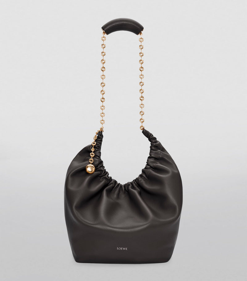 LOEWE Squeeze medium leather handbag - British product