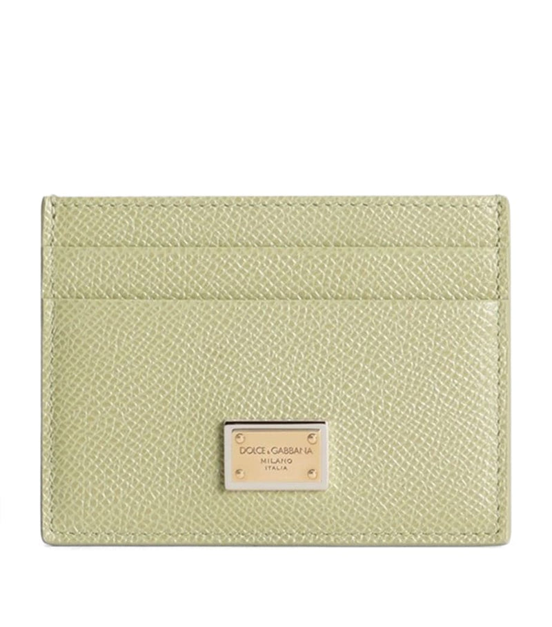 Dolce & Gabbana Dauphine leather card holder - British product