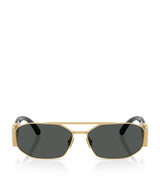 Harrods Versace Metal VE2287 Rectangle Sunglasses- Buy online at McGrocer